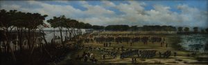 Landing van het Argentijnse leger voor de loopgraven van Curuzu door Candido Lopez